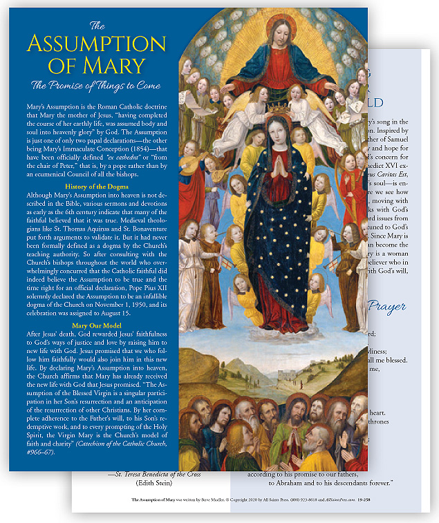 Assumption of Mary Bulletin Insert